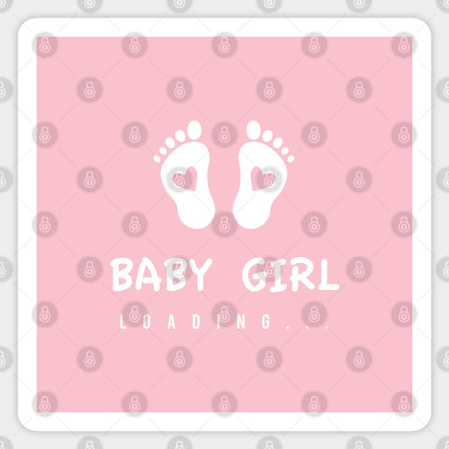 Baby girl loading Sticker by Inspire Creativity